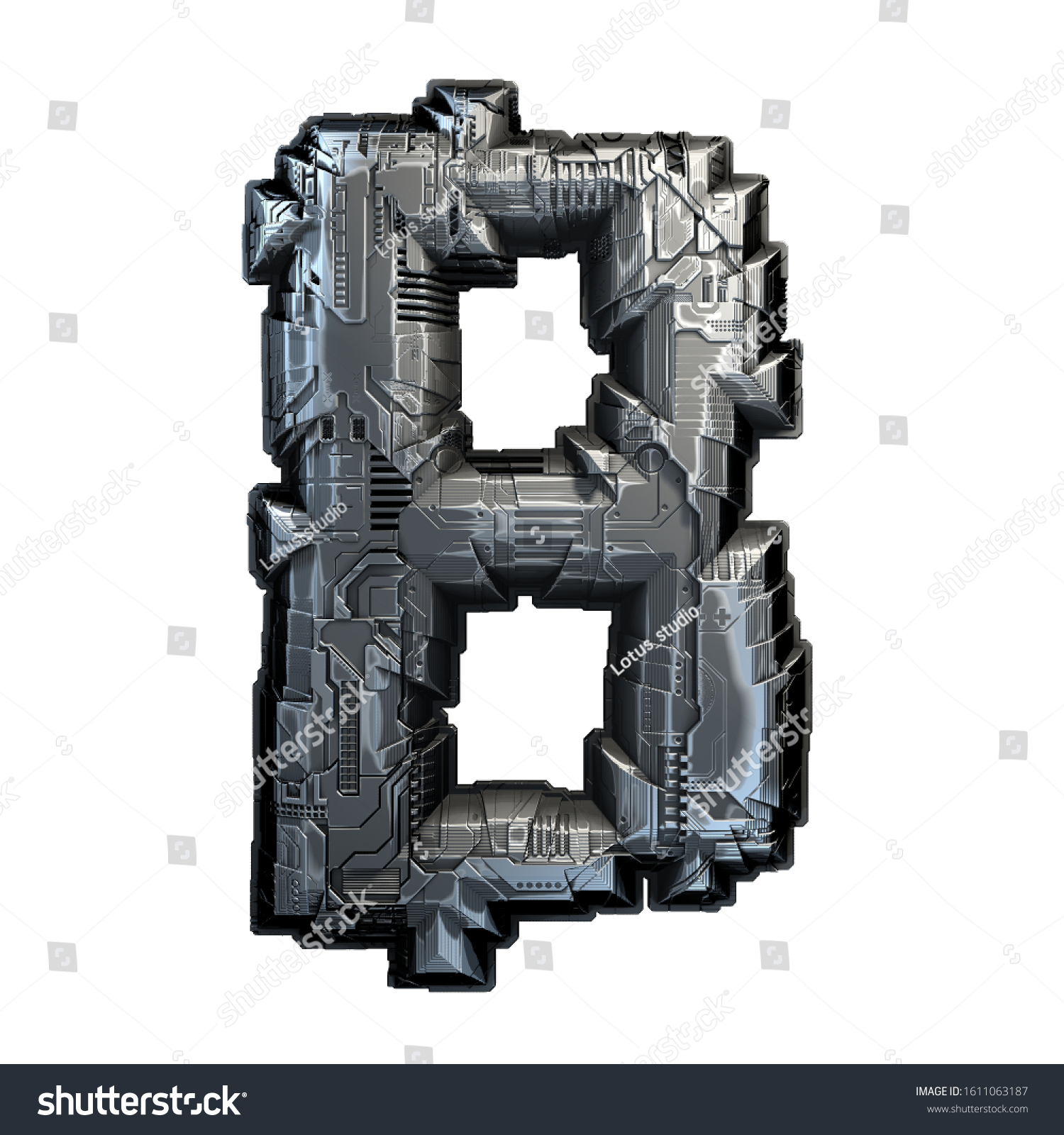 B