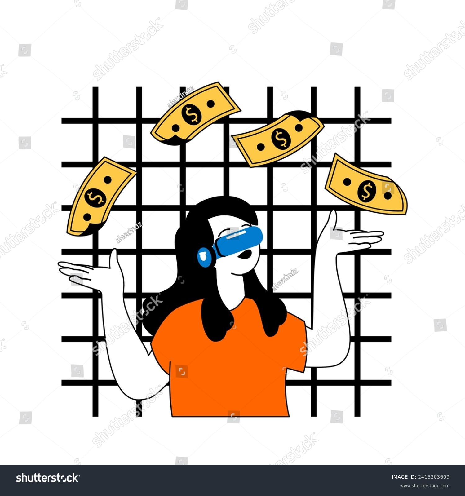 B
